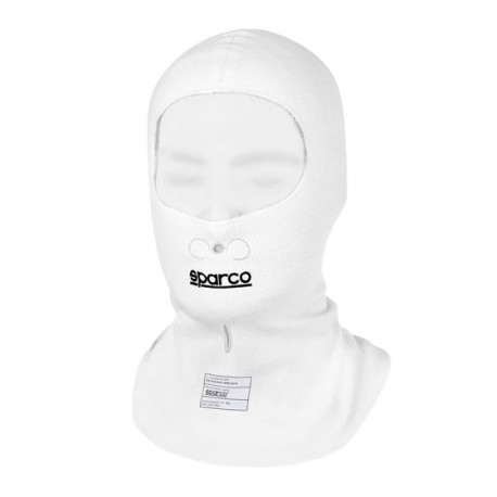 Balaclavas Sparco PISTA balaclava with FIA, white | races-shop.com