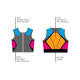 Neck collars and protections Sparco SJ Pro K-3 Rib Protector Jacket, black/fluo yellow | races-shop.com