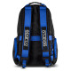 Bags, wallets SPARCO Superstage Backpack, black/blue | races-shop.com
