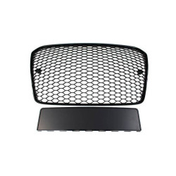 Grill Audi A5 8T RS-Style Bright Black 13-16 PDC