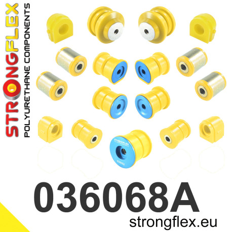 F80 F82 F83 036068A: Full suspension polyurethane bush kit SPORT | races-shop.com