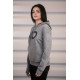 Hoodies and jackets MAXTON Design dámska mikina s kapucňou, gray | races-shop.com