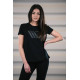 T-shirts MAXTON Design womens T-shirt, gray with red logo | races-shop.com