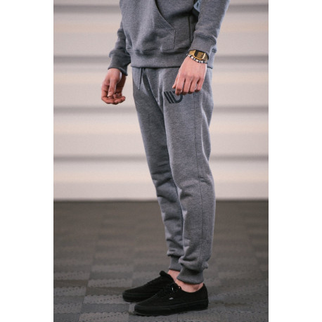Hoodies and jackets MAXTON Design sweatpants, gray | races-shop.com