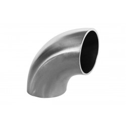 Stainless steel pipe- elbow 90°, 34mm, short