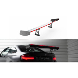 MAXTON DESIGN carbon wing with Internal Brackets + LED for BMW M2 F87 / 2 / 2 M-Pack F22