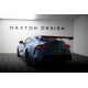 Body kit and visual accessories Carbon Spoiler With Upper Swan Mounting + LED Toyota Supra Mk5 | races-shop.com