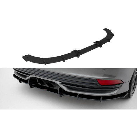 Body kit and visual accessories Rear Diffuser Ford Focus ST Mk3 Facelift (Black-Red) | races-shop.com
