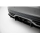 Body kit and visual accessories Rear Diffuser Ford Focus ST Mk3 Facelift (Black-Red) | races-shop.com