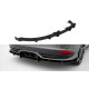 Body kit and visual accessories Rear Diffuser Ford Focus ST Mk3 Facelift (Black-Red + Gloss Flaps) | races-shop.com