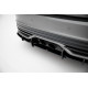 Body kit and visual accessories Rear Diffuser Ford Focus ST Mk3 Facelift (Black-Red + Gloss Flaps) | races-shop.com
