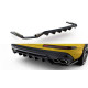 Body kit and visual accessories Rear Splitter (with vertical bars) Audi SQ7 Mk2 (4M) Facelift | races-shop.com