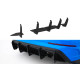 Body kit and visual accessories Rear Diffuser V2 Ford Focus RS Mk3 (US-Spec Version) (Black-Red) | races-shop.com