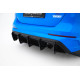 Body kit and visual accessories Rear Diffuser V2 Ford Focus RS Mk3 (US-Spec Version) (Black-Red) | races-shop.com