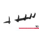 Body kit and visual accessories Rear Diffuser V2 Ford Focus RS Mk3 (US-Spec Version) (Black-Red) | races-shop.com