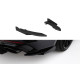 MAXTON DESIGN rear side splitters for Audi RS5 Sportback F5, red + gloss flaps