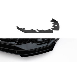 MAXTON DESIGN front flaps for Audi RS5 Coupe / Sportback F5, glossy black