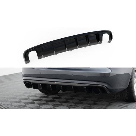 Body kit and visual accessories Rear Valance Audi A4 B8 Facelift (Version with single exhausts on both sides) | races-shop.com