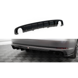 Rear Valance Audi A4 S-line B9 (Version with single exhaust tips on both sides)