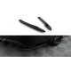 MAXTON DESIGN rear side splitters for Audi A4 B8, glossy black, V2