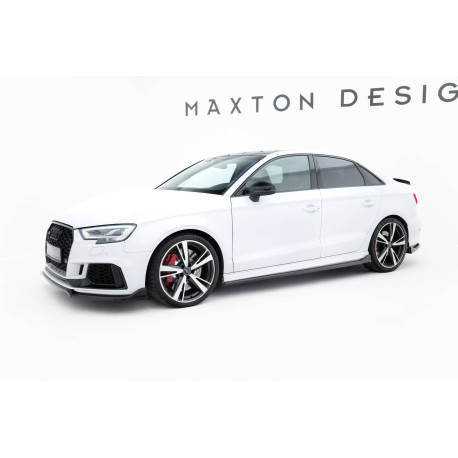 Body kit and visual accessories Set of Splitters Audi RS3 Sedan 8V Facelift | races-shop.com