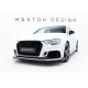 Body kit and visual accessories Set of Splitters Audi RS3 Sedan 8V Facelift | races-shop.com