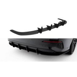 MAXTON DESIGN rear diffuser for Audi A3 Sedan 8Y, black-red