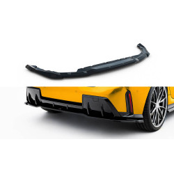 MAXTON DESIGN rear splitter for BMW 1 M-Pack F70, glossy black