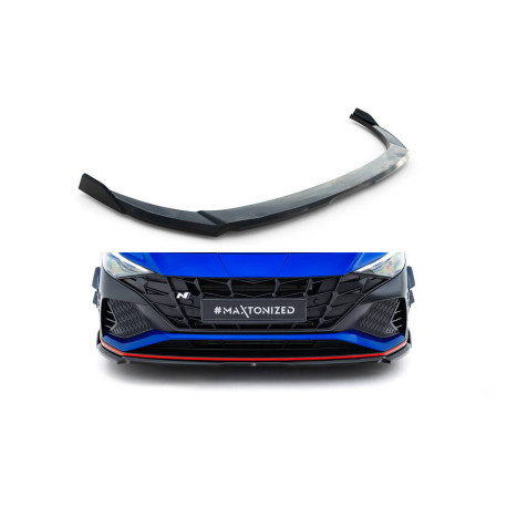Body kit and visual accessories Front Splitter V1 Hyundai Elantra N Mk7 | races-shop.com