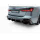 Body kit and visual accessories Prepreg Carbon Fiber Rear Diffuser Audi RS6 / RS7 C8 (version without towbar) | races-shop.com