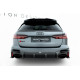 Body kit and visual accessories Prepreg Carbon Fiber Rear Diffuser Audi RS6 / RS7 C8 (version without towbar) | races-shop.com