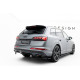 Body kit and visual accessories Rear Splitter (with vertical bars) Audi Q7 S-Line Mk2 Facelift 2 | races-shop.com