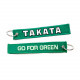 keychains Keychain Takata go for green | races-shop.com