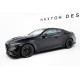 Body kit and visual accessories MAXTON DESIGN side skirts diffusers for Mercedes-AMG CLE 53 C236, red + gloss flaps | races-shop.com