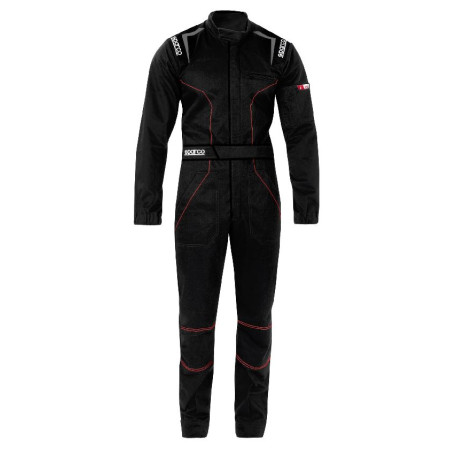 Suits SPARCO Coverall for MS-4 black mechanics | races-shop.com