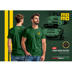 T-shirt MOMO STACK, green