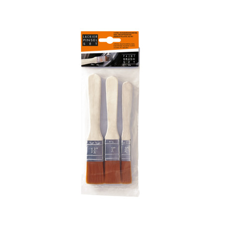 Accessories Foliatec paint brush set, 3 pieces | races-shop.com
