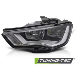 HEADLIGHT BLACK LEFT SIDE TYC fits AUDI A3 8V 12-16