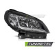Lighting HEADLIGHT RIGHT SIDE BLACK TYC fits FIAT DOBLO 14-22 | races-shop.com