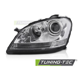 HEADLIGHT CHROME LEFT SIDE TYC fits MERCEDES W164 05-08