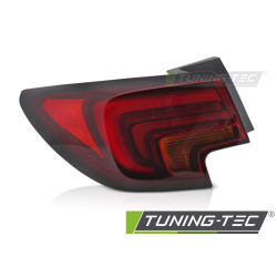 LED TAIL LIGHT RED SMOKE LEFT SIDE TYC fits OPEL ASTRA K 15-19 HB