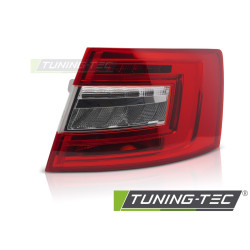 LED TAIL LIGHT RED WHITE RIGHT SIDE TYC fits SKODA OCTAVIA III 16-20 LIFTBACK