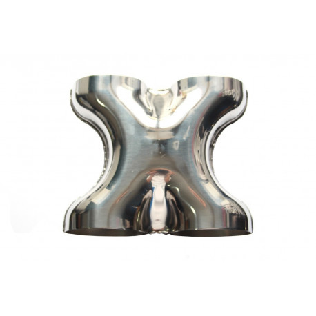 X pipes Stainless steel pipe exhaust X 76mm (3") | races-shop.com