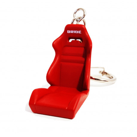 New Car Seat Racing Seat Model Keychain KeyRing Gift Present Key Red LIMITED