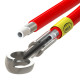 Brake pipes for specific model Teflon braided brake hose HEL Performance for Fiat Punto, 94- 99 1,4 GT Turbo | races-shop.com