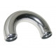 Aluminium elbow 180° Aluminium pipe - elbow 180°, 38mm (1,5") | races-shop.com