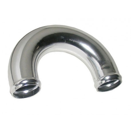 Aluminium elbow 180° Aluminium pipe - elbow 180°, 38mm (1,5") | races-shop.com