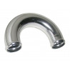 Aluminium pipe - elbow 180°, 38mm (1,5"), length 35cm