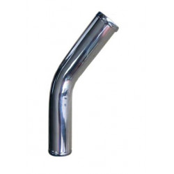 Aluminium pipe - elbow 45°, 80mm (3,15")
