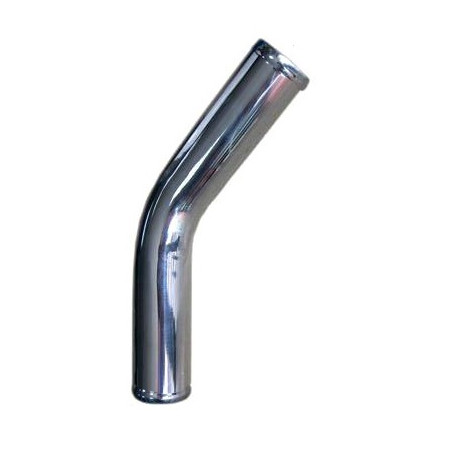 Aluminium elbow 45° Aluminium pipe - elbow 45°, 25mm (1") | races-shop.com